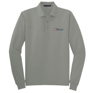 Port Authority Tall Silk Touch Long Sleeve Polo Thumbnail